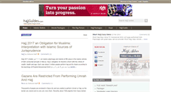 Desktop Screenshot of hajjguides.com