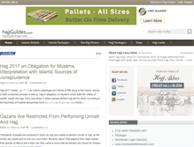 Tablet Screenshot of hajjguides.com
